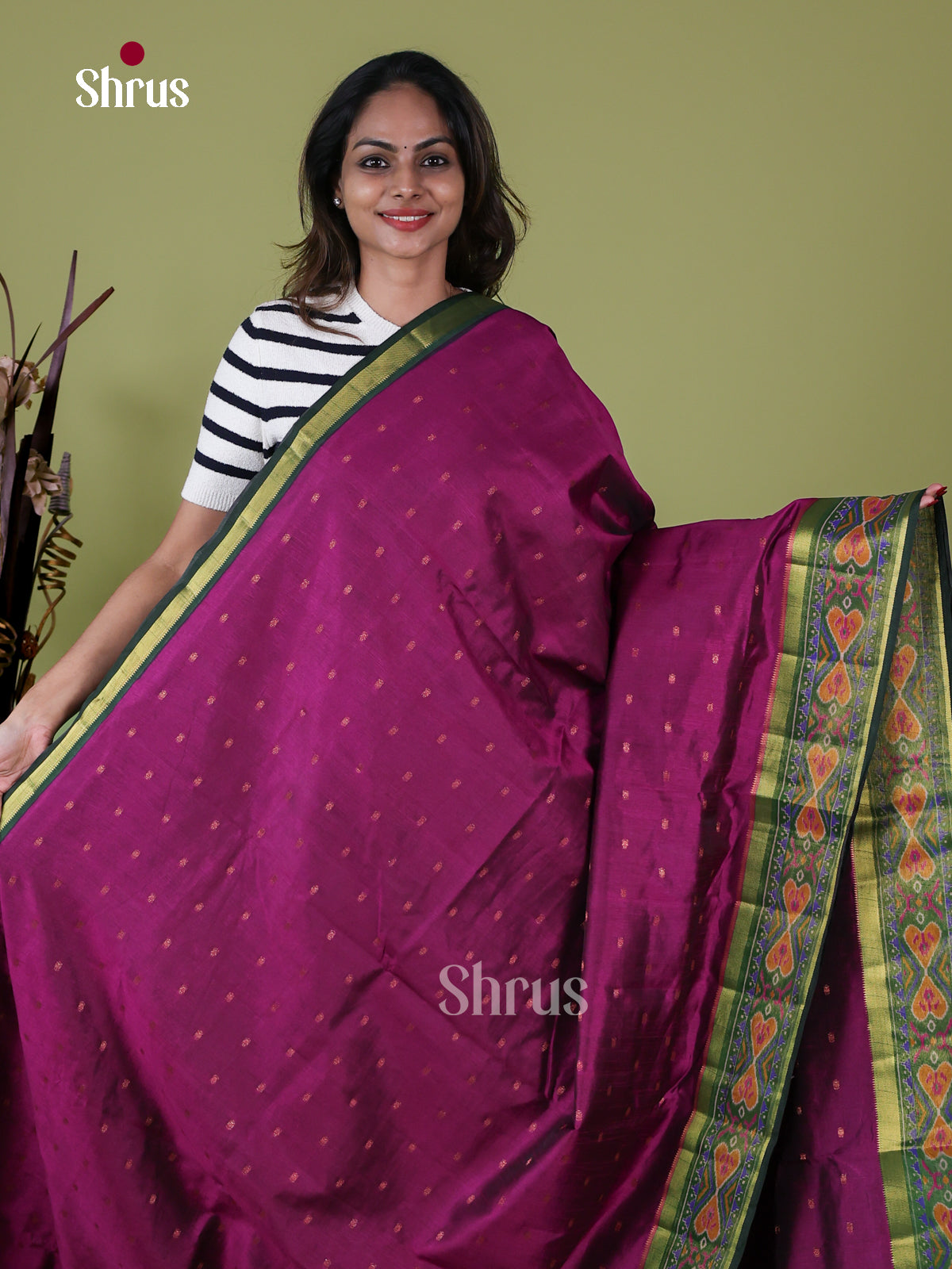 Semi Patola Saree - EH18172
