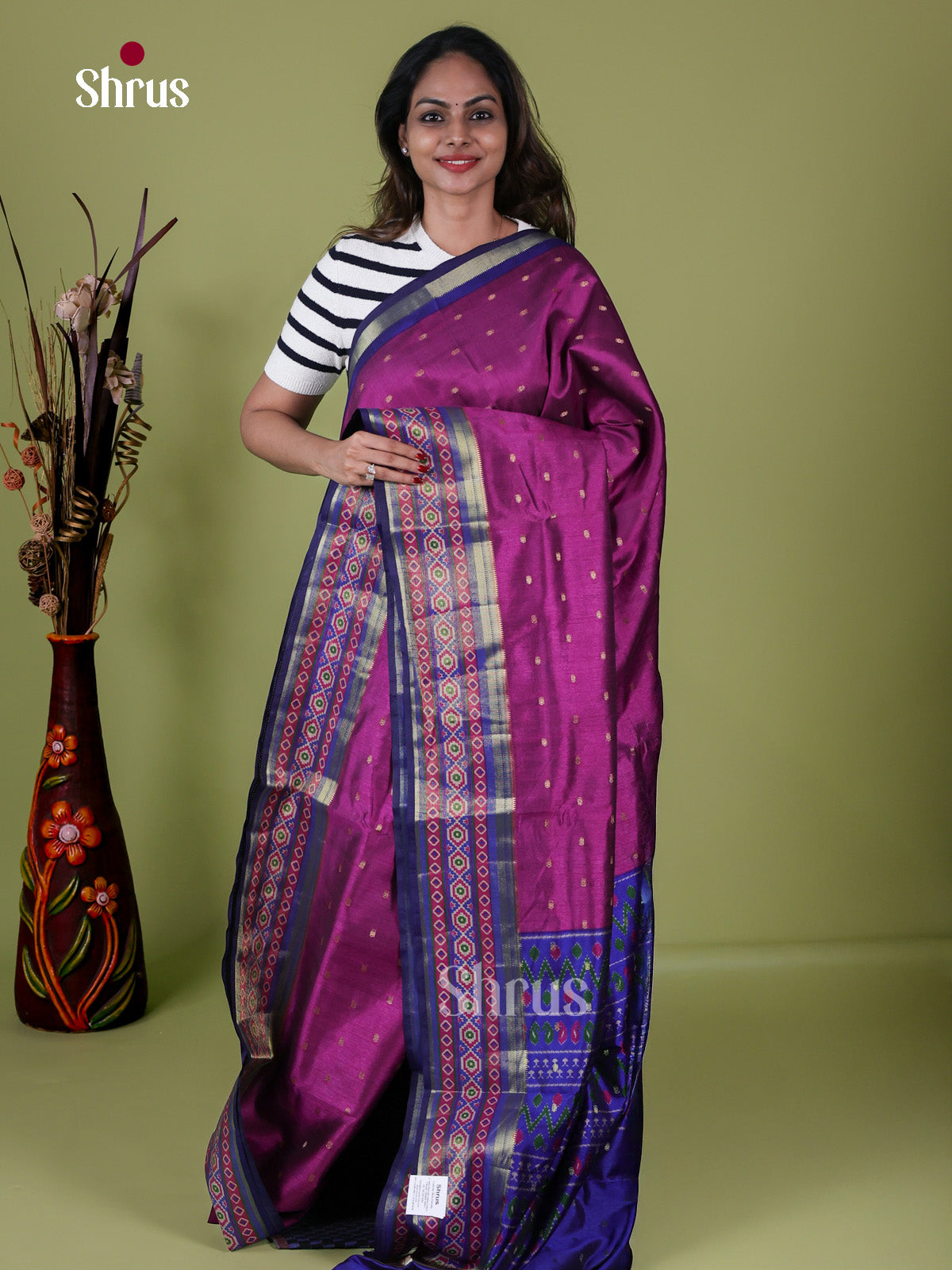 Semi Patola Saree - EH18173