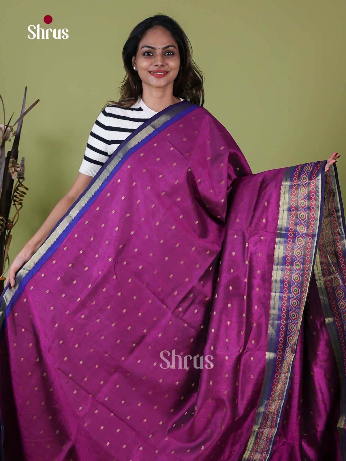 Semi Patola Saree - EH18173