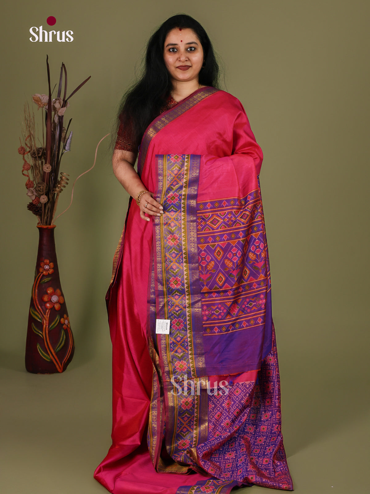 Semi Patola Saree - EH18174