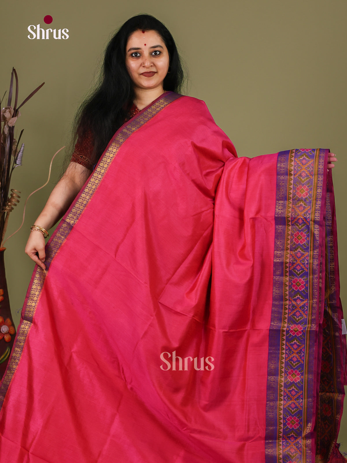 Semi Patola Saree - EH18174