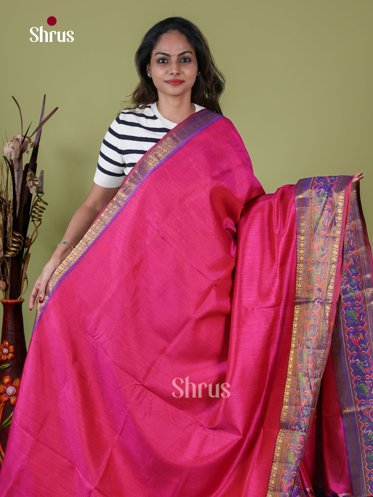 Semi Patola Saree - EH18175