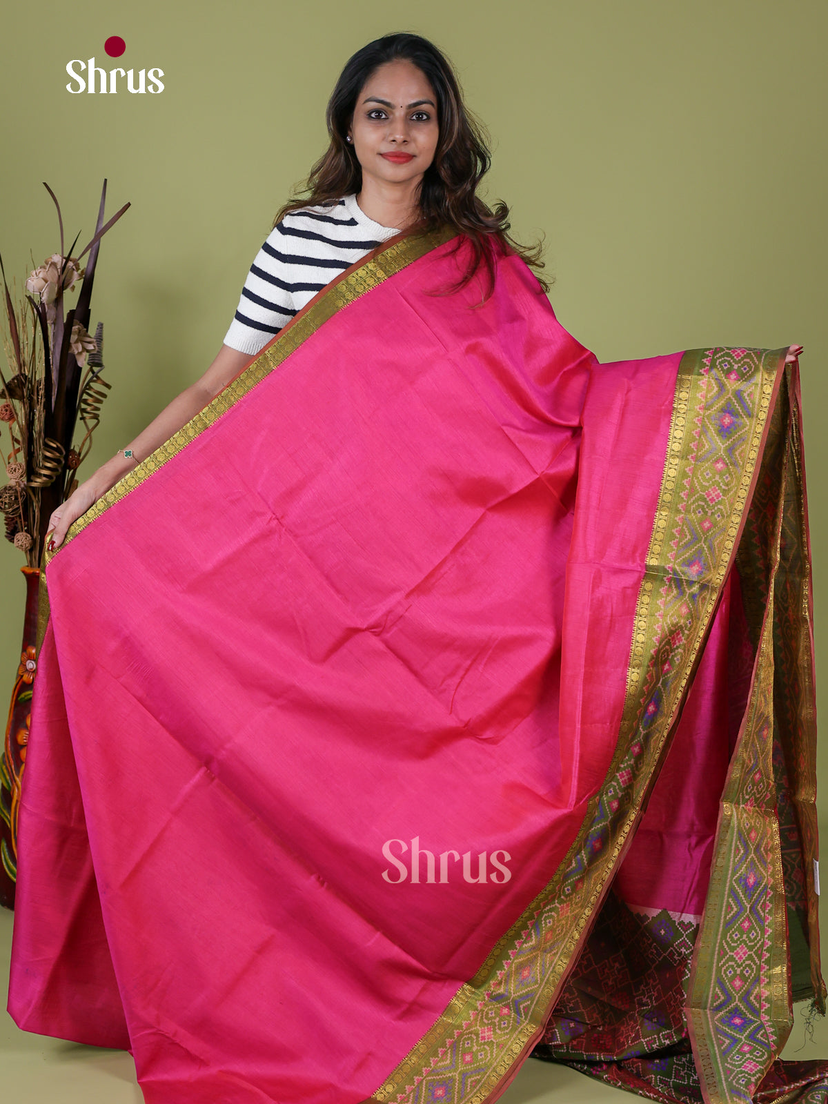 Semi Patola Saree - EH18176