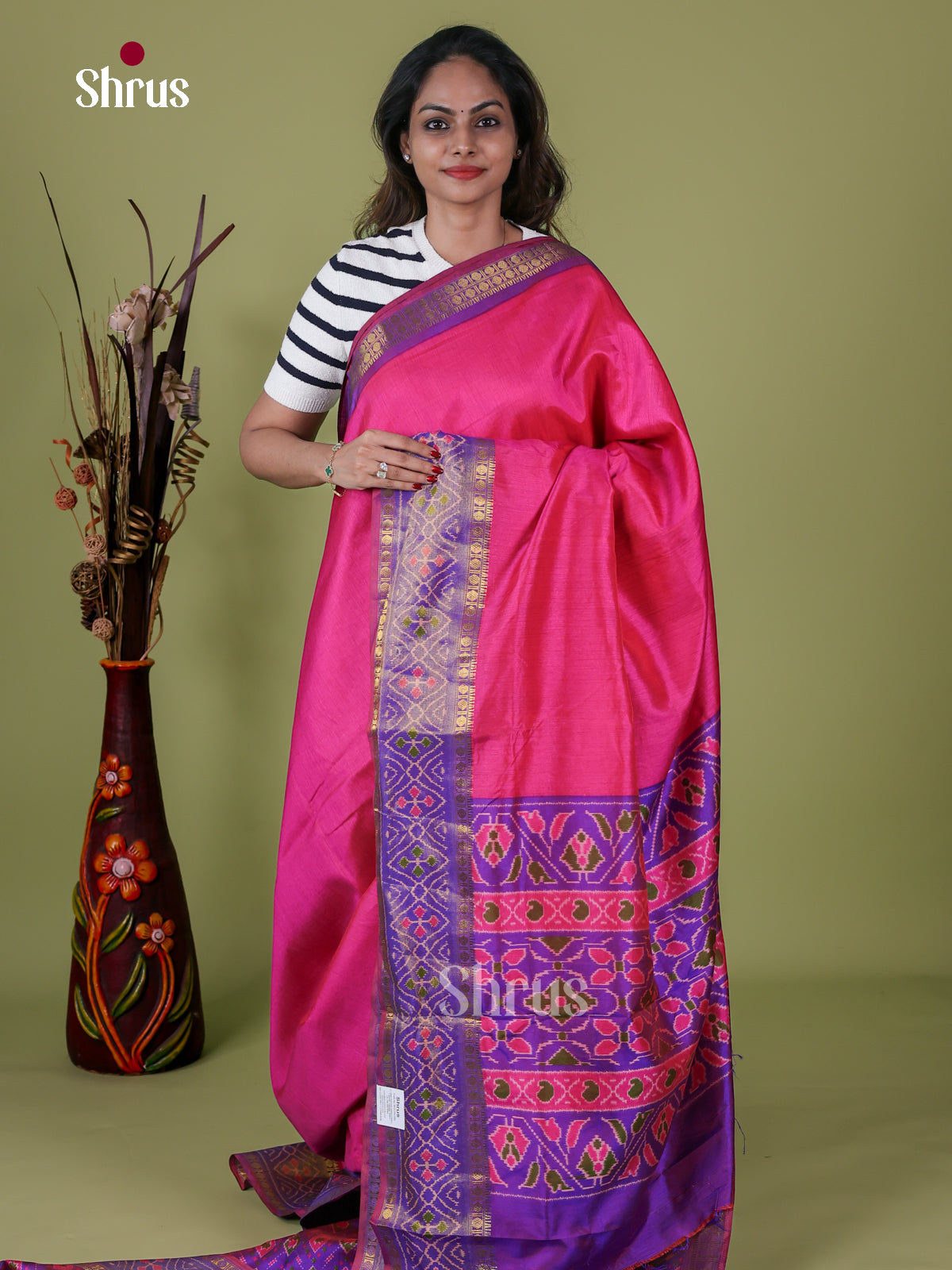 Semi Patola Saree - EH18177
