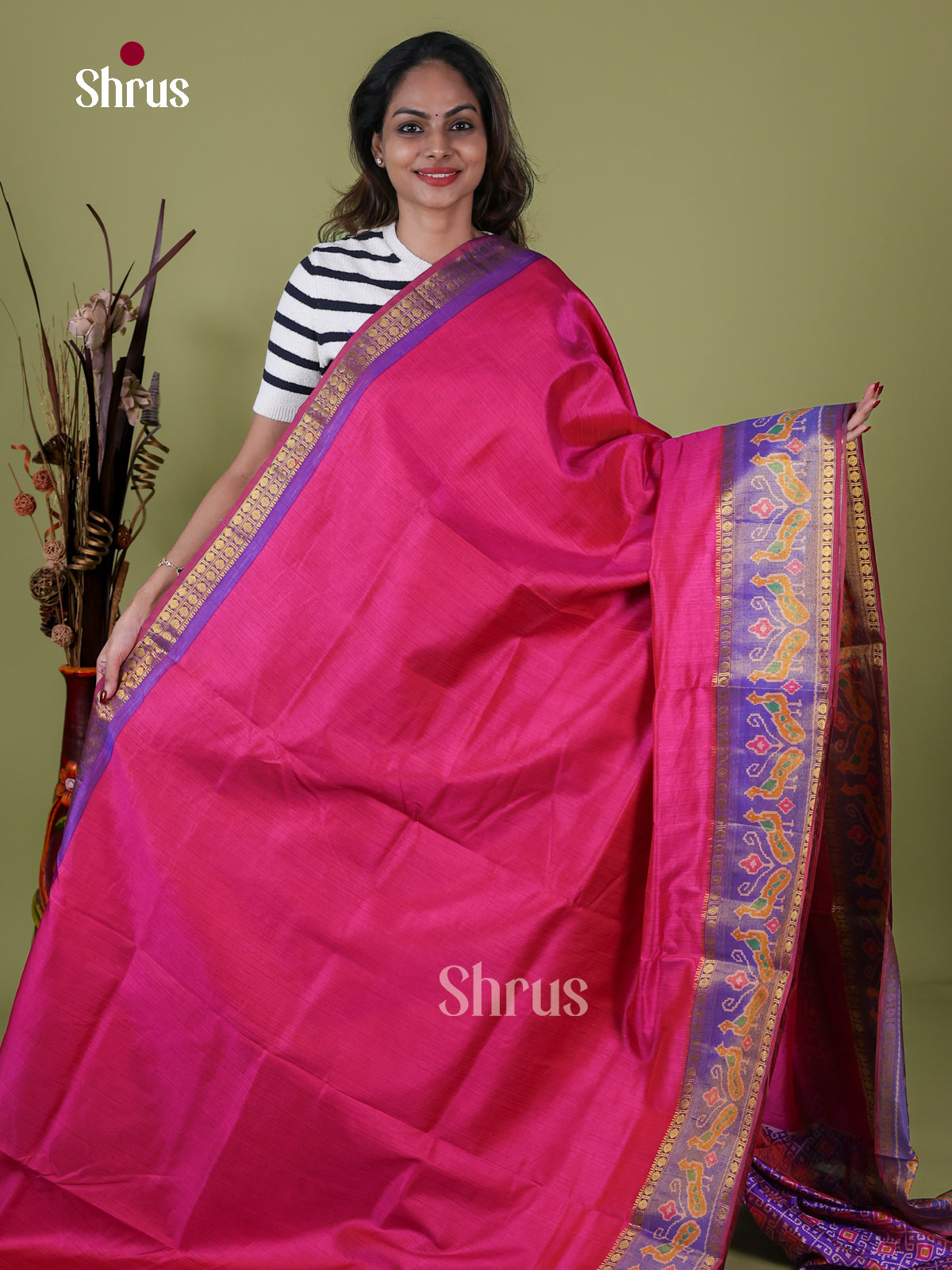 Semi Patola Saree - EH18183