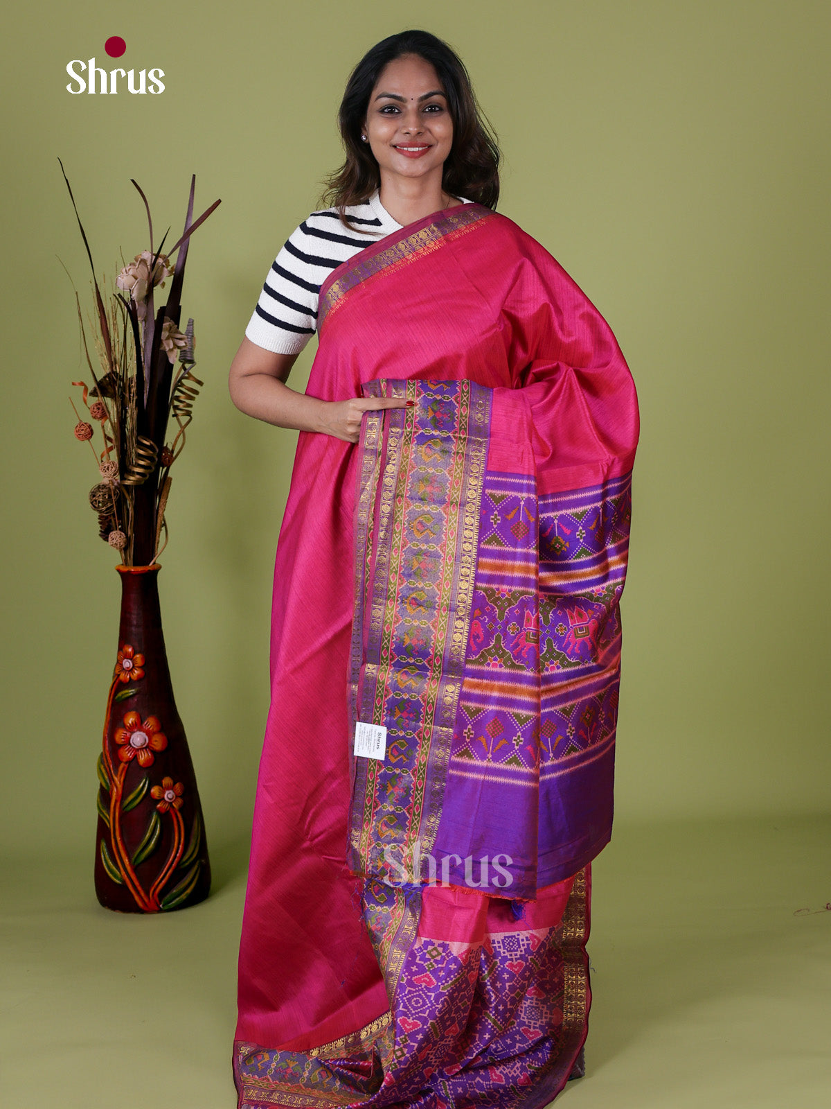 Semi Patola Saree - EH18185