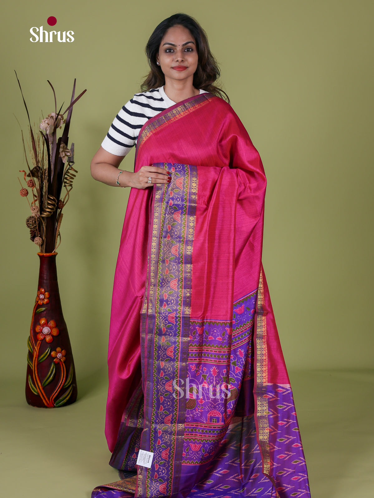 Semi Patola Saree - EH18187