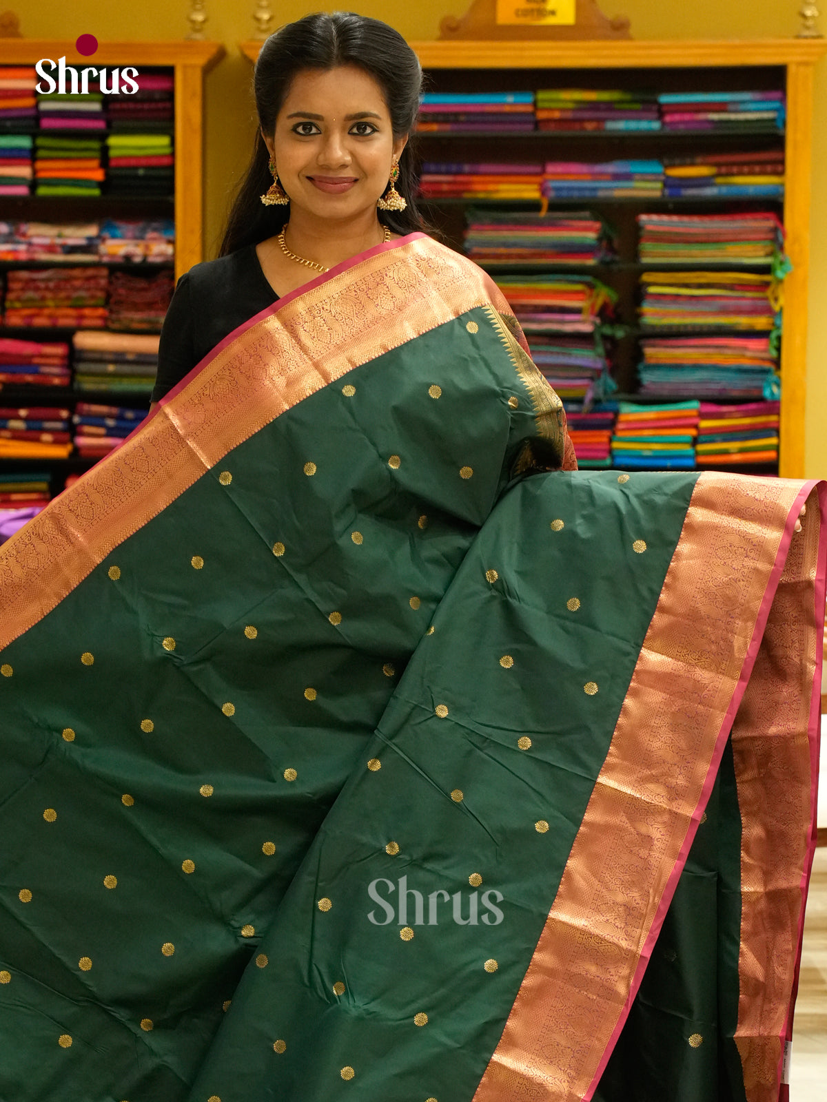 Kanchipuram-halfpure Saree - EH19004