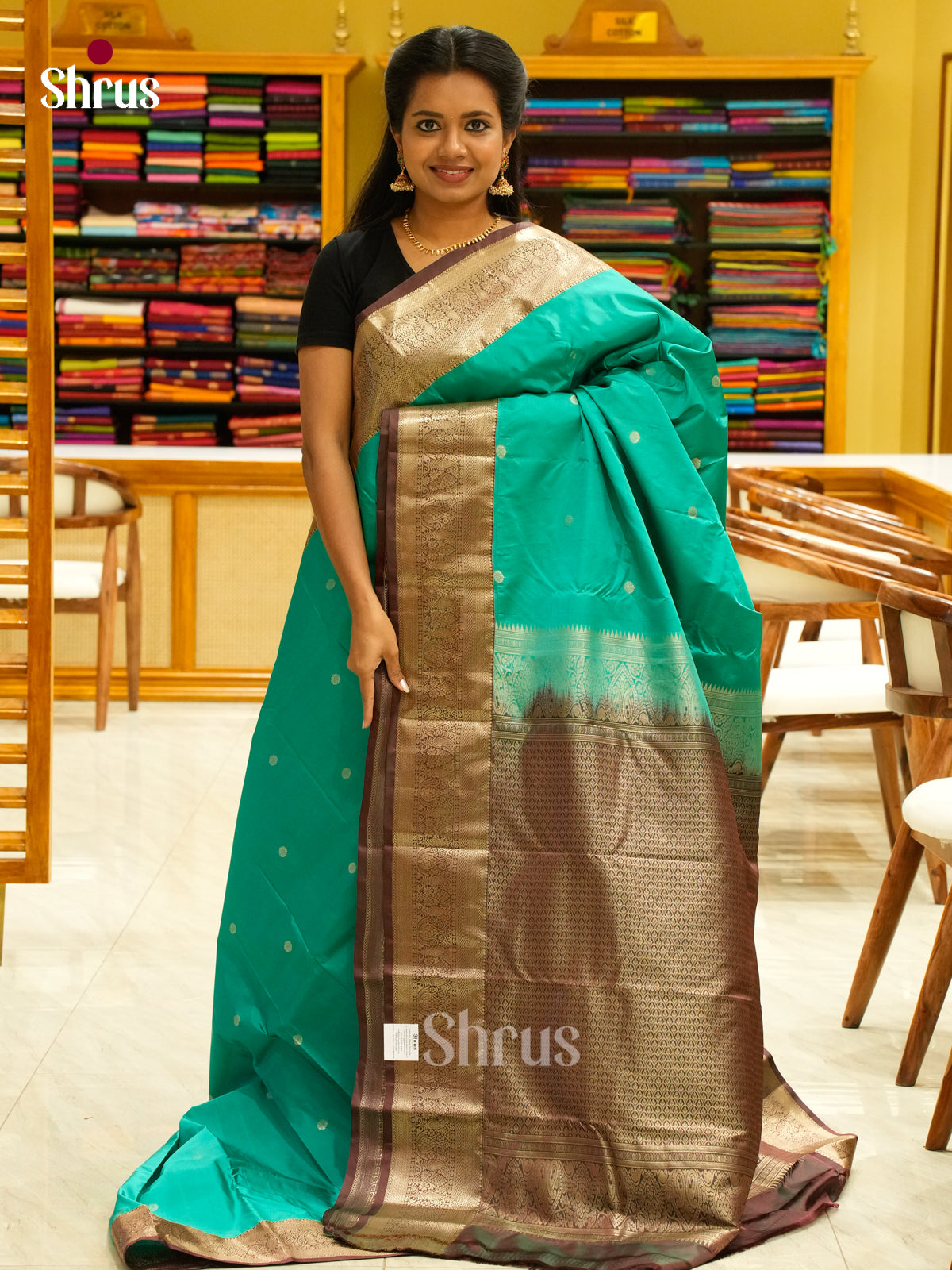 Kanchipuram-halfpure Saree - EH19005