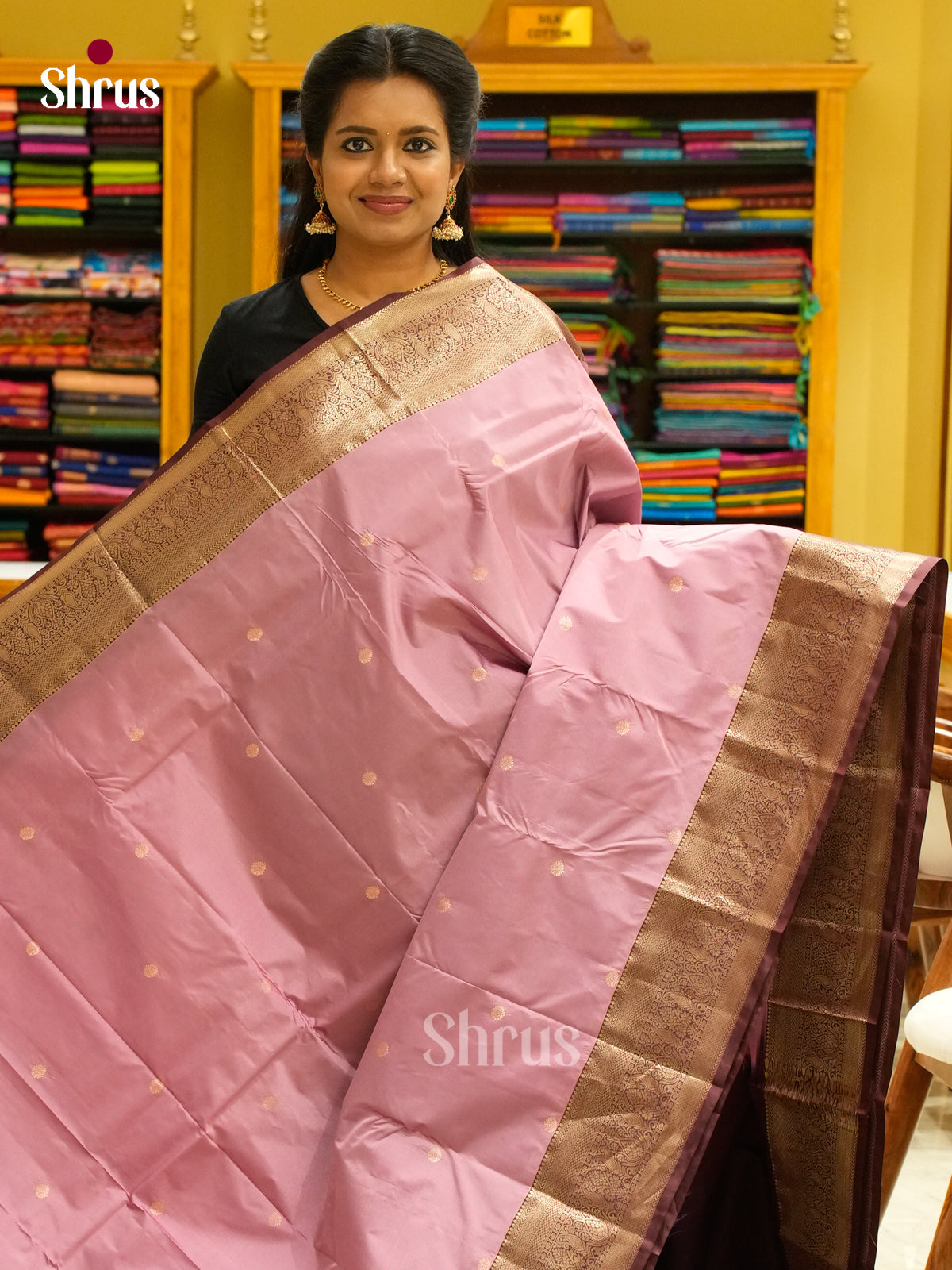Kanchipuram-halfpure Saree - EH19008