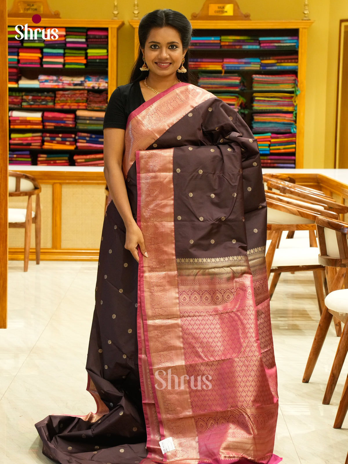 Kanchipuram-halfpure Saree - EH19014