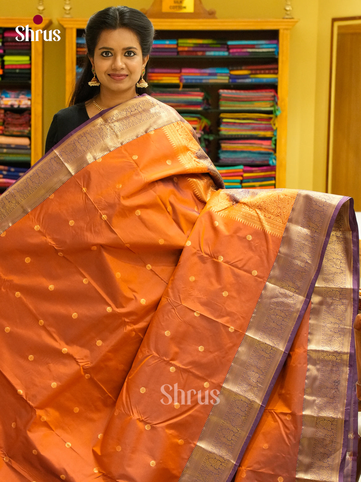 Kanchipuram-halfpure Saree - EH19015