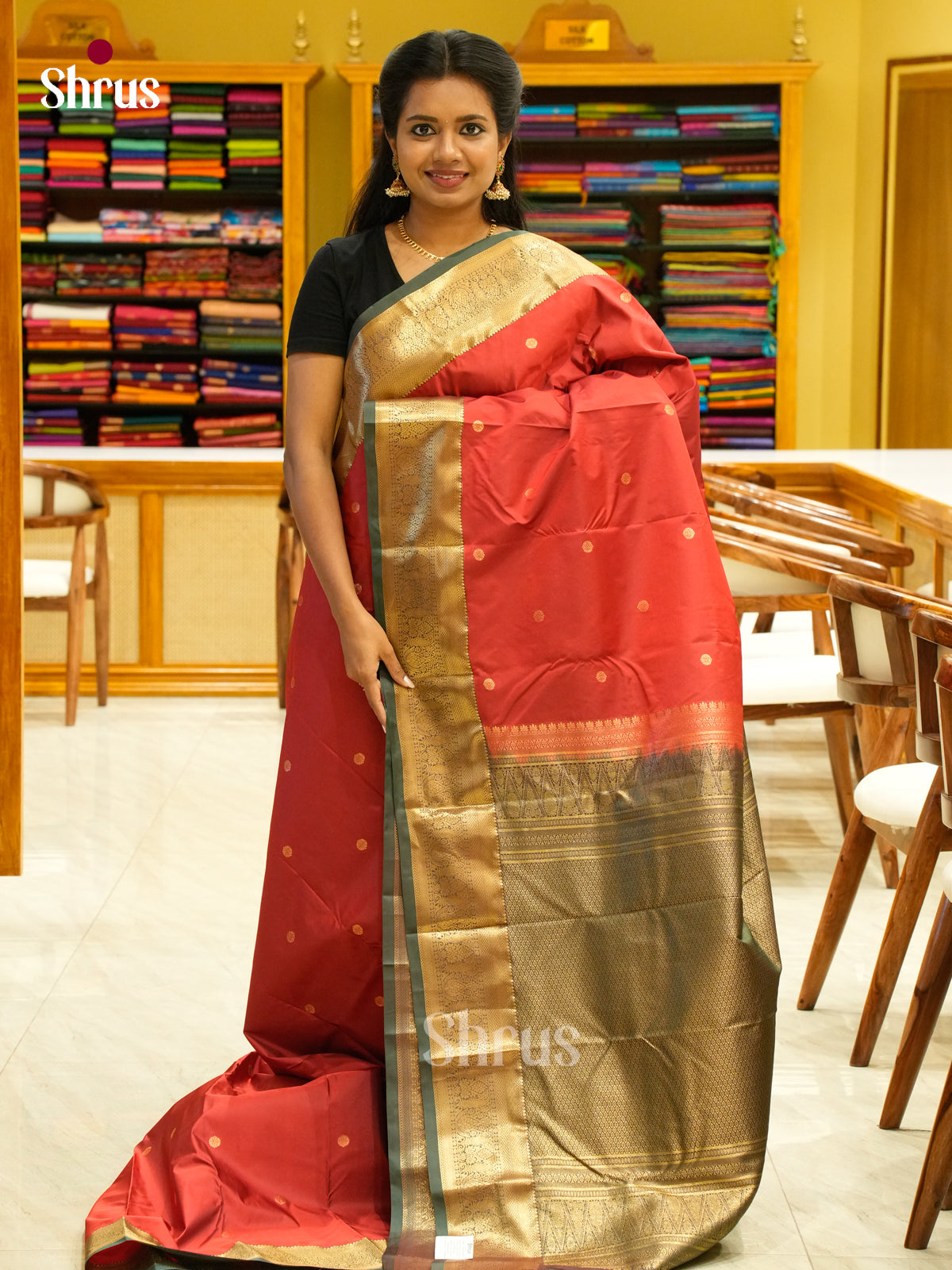 Kanchipuram-halfpure Saree - EH19021