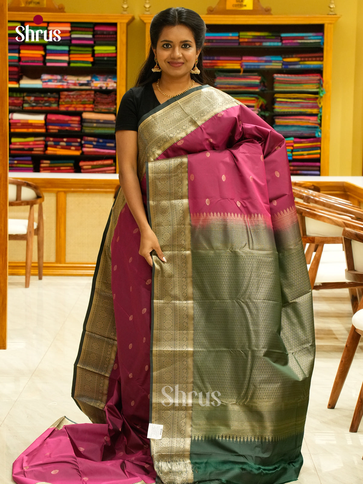 Kanchipuram-halfpure Saree - EH19022