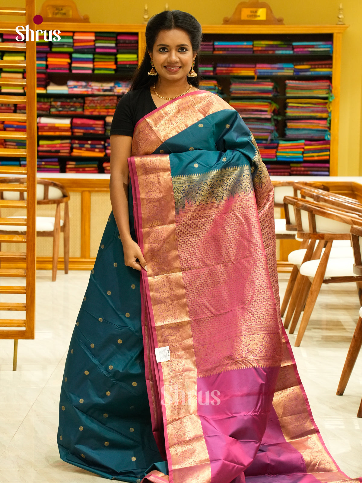 Kanchipuram-halfpure Saree - EH19027