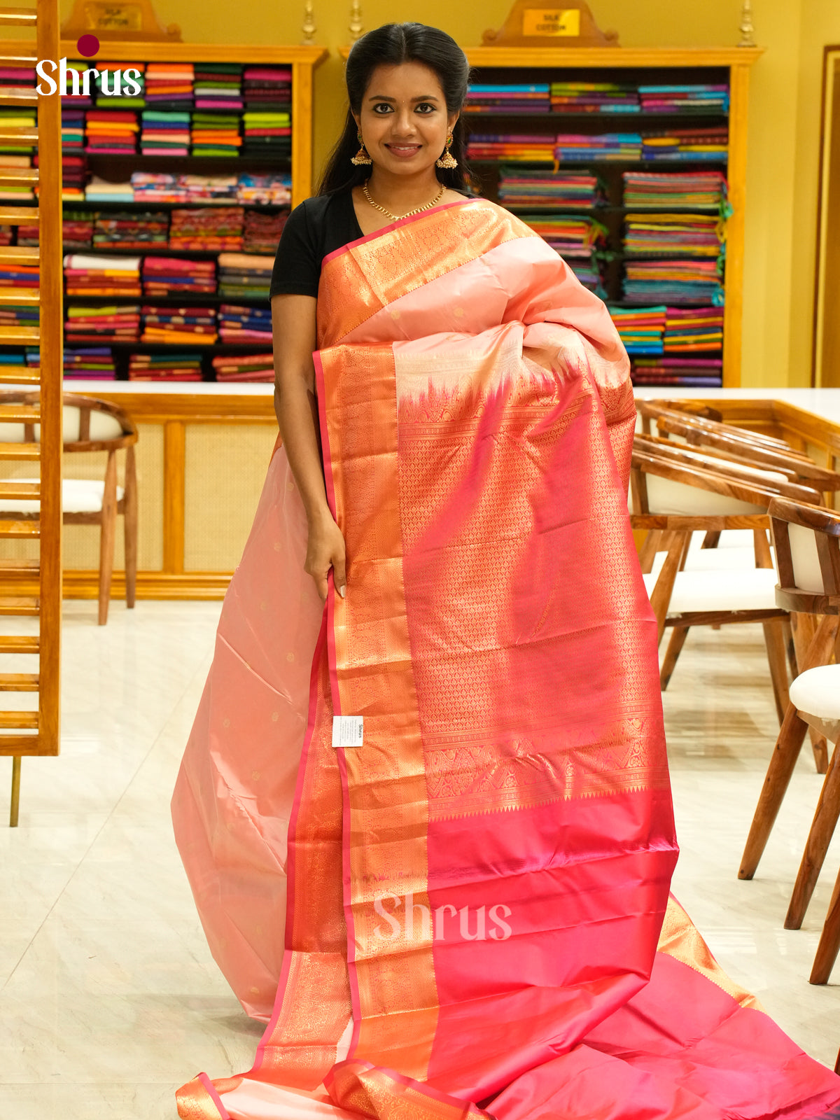 Kanchipuram-halfpure Saree - EH19029