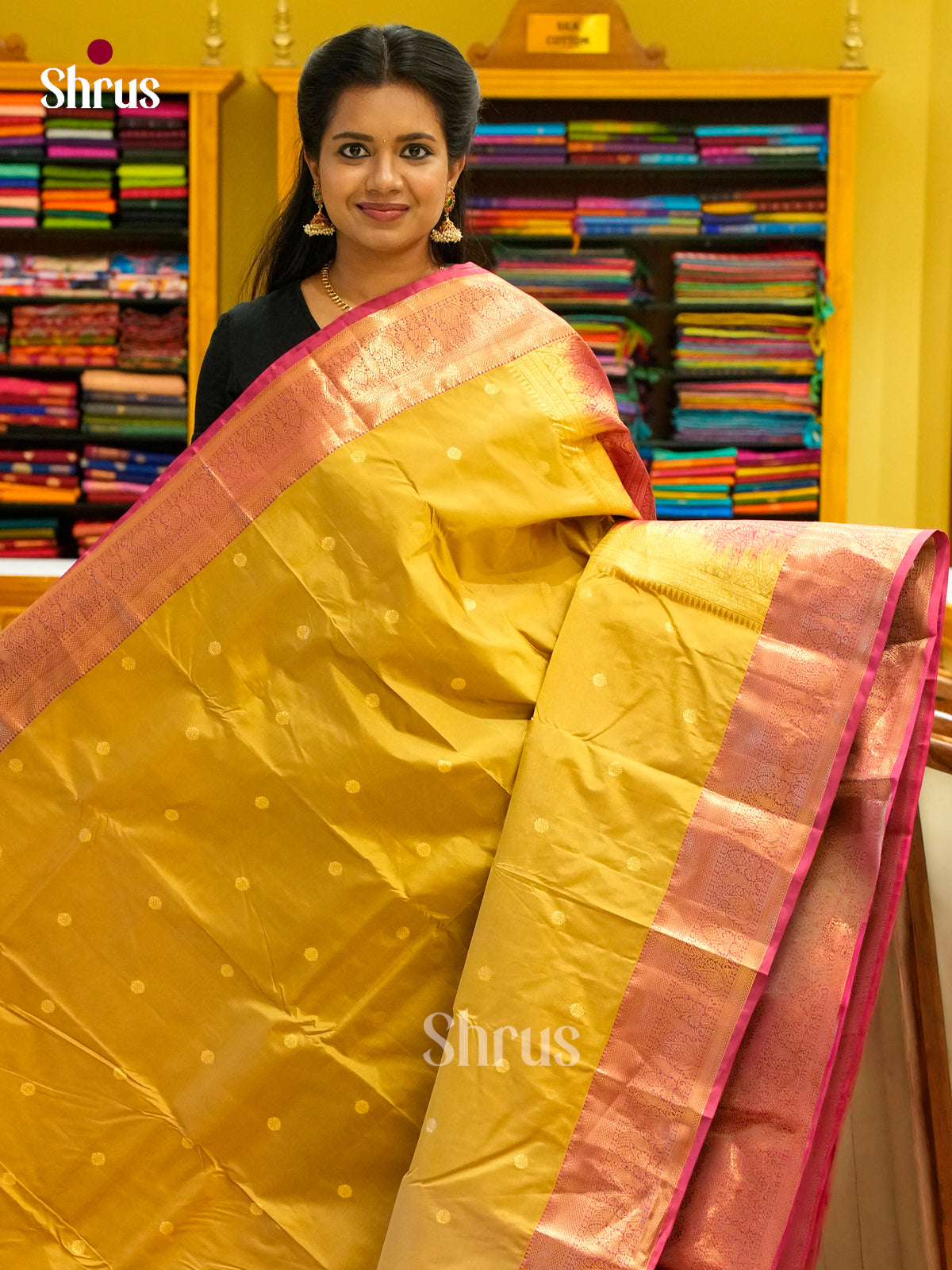 Kanchipuram-halfpure Saree - EH19030