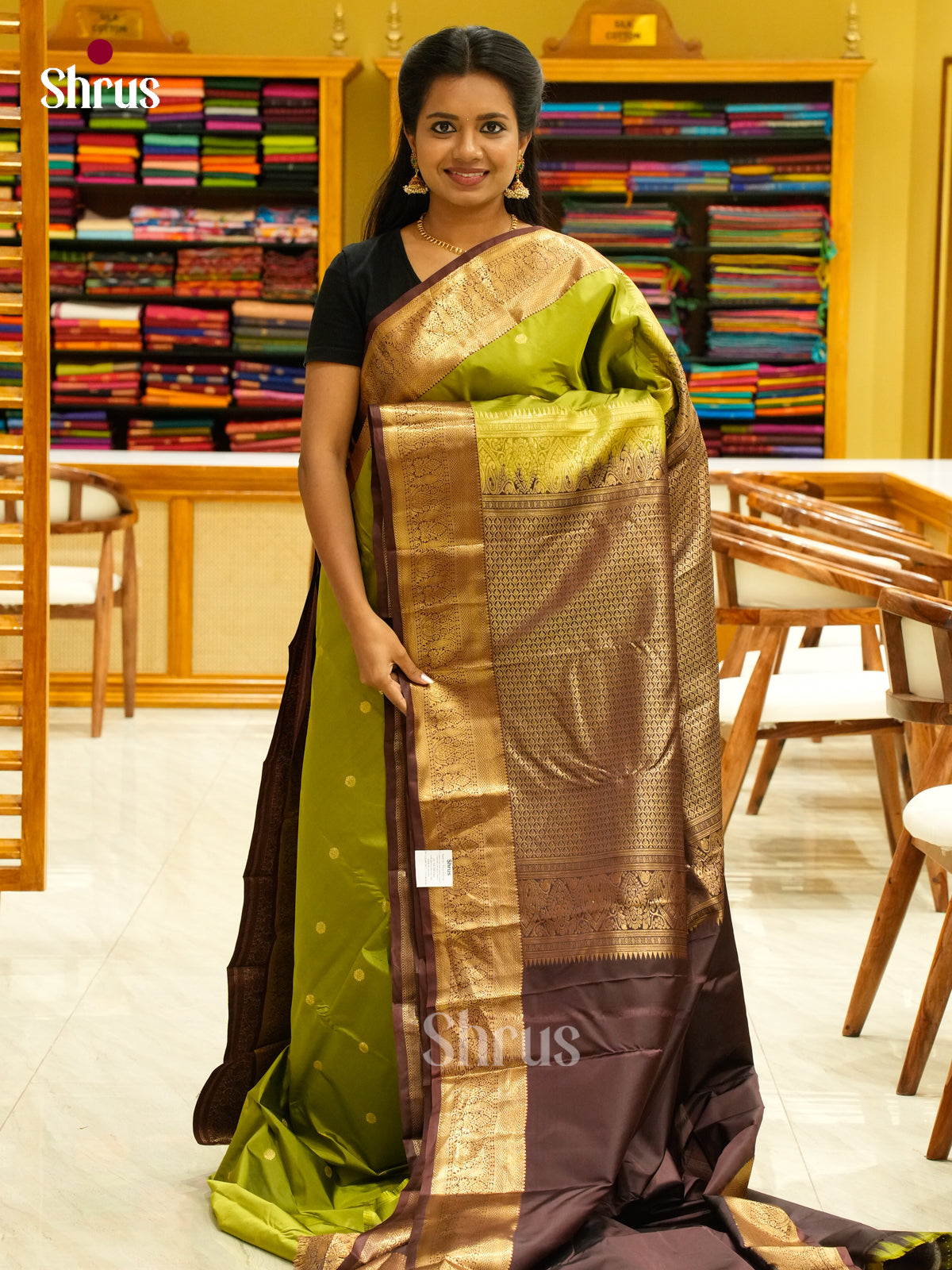 Kanchipuram-halfpure Saree - EH19044