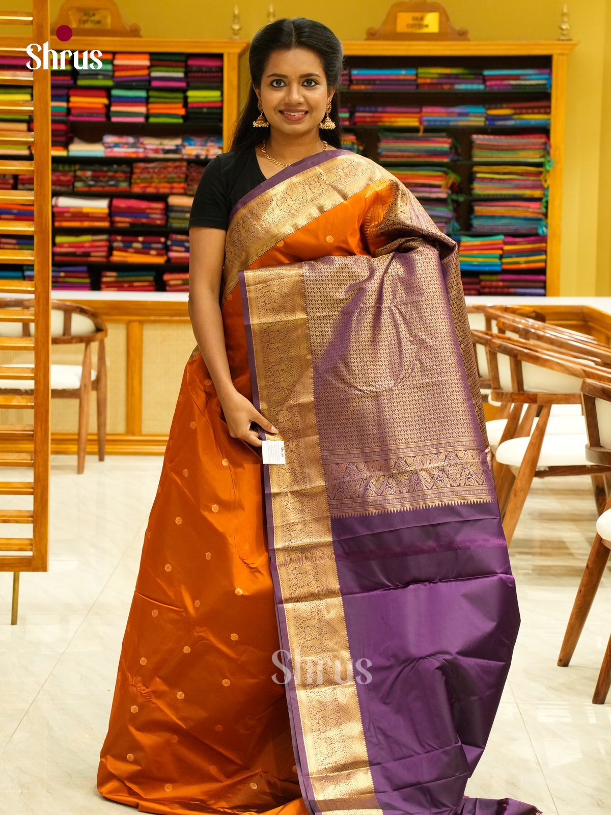 Kanchipuram-halfpure Saree - EH19046