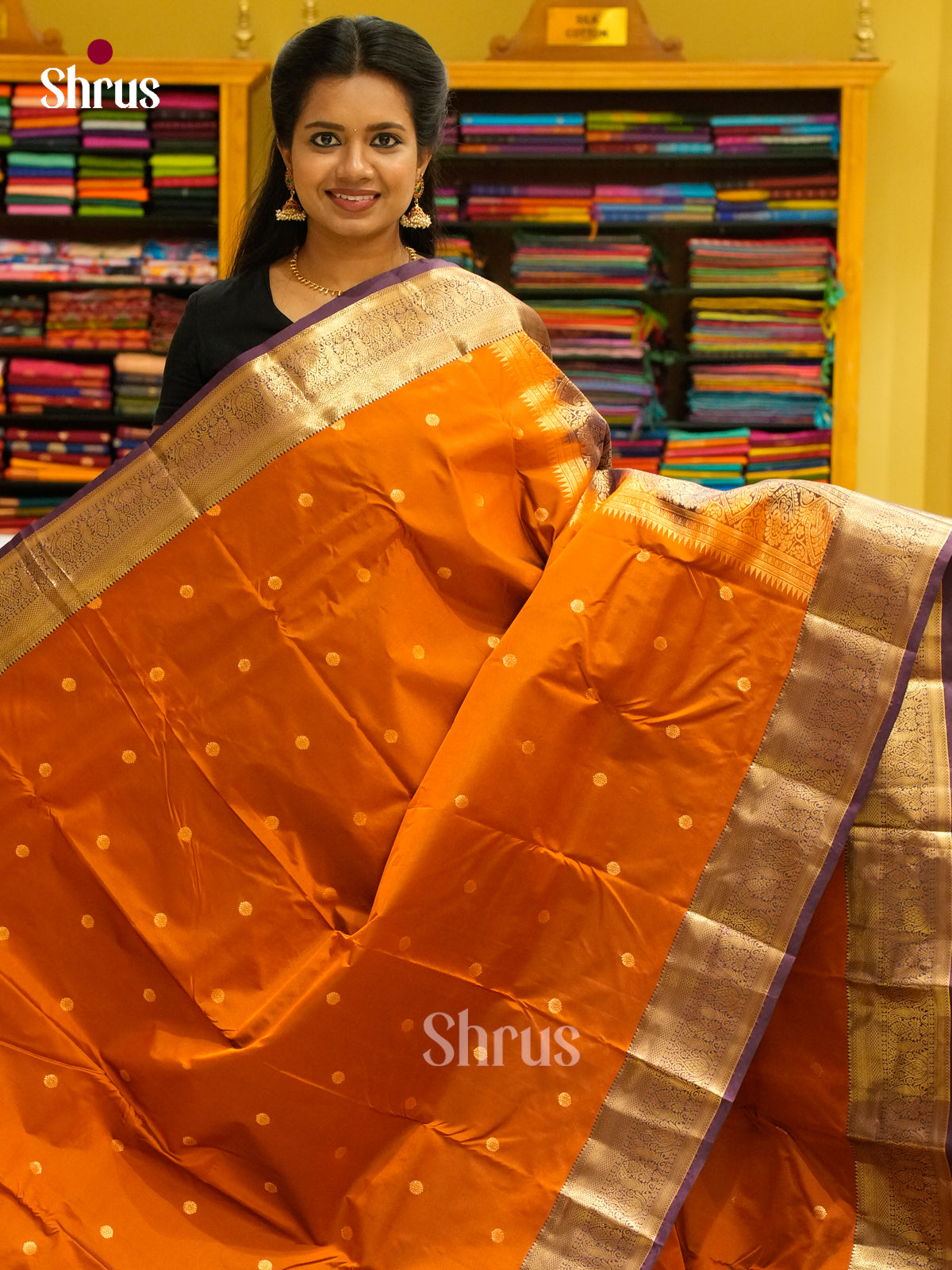 Kanchipuram-halfpure Saree - EH19046