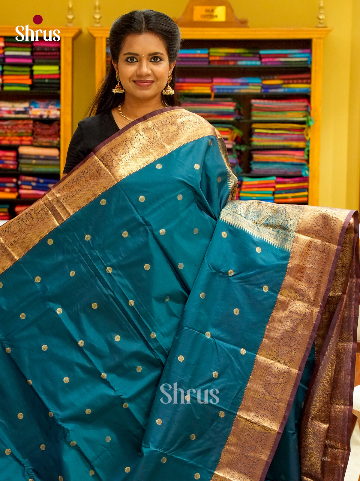 Kanchipuram-halfpure Saree - EH19048