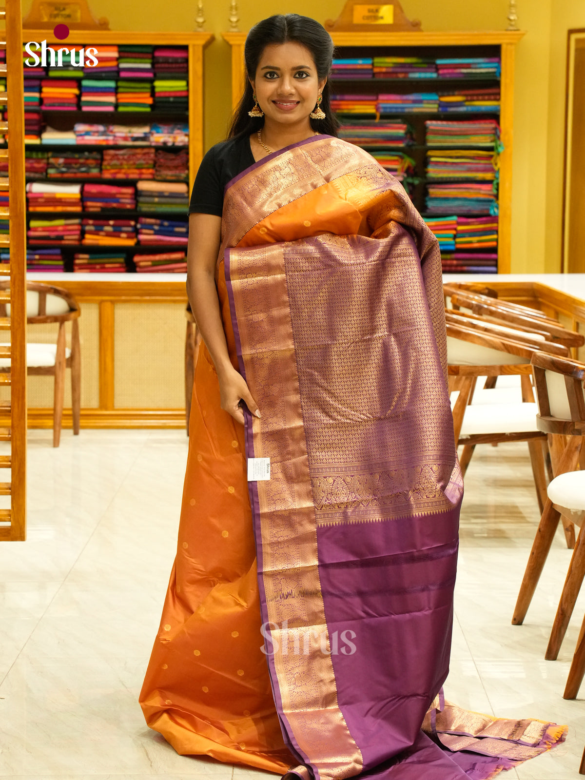Kanchipuram-halfpure Saree - EH19049