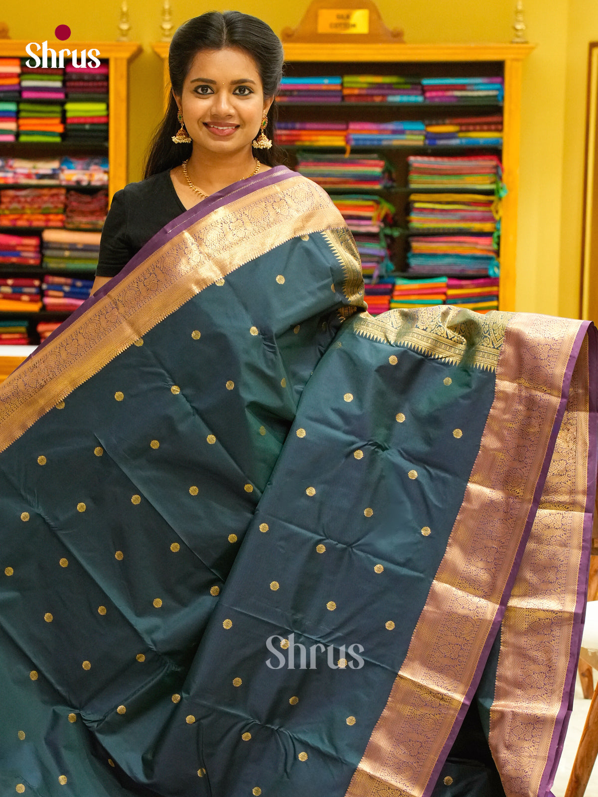 Kanchipuram-halfpure Saree - EH19052