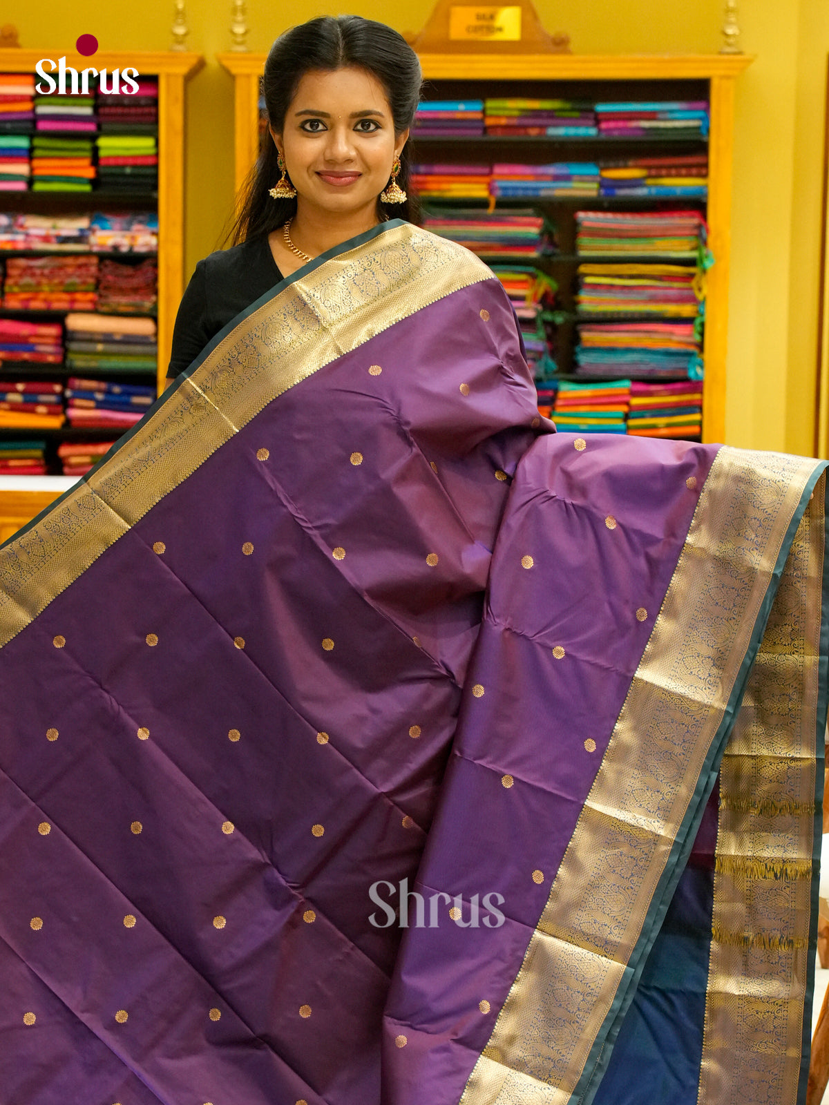Kanchipuram-halfpure Saree - EH19063