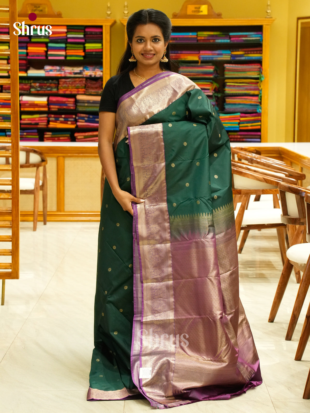 Kanchipuram-halfpure Saree - EH19066
