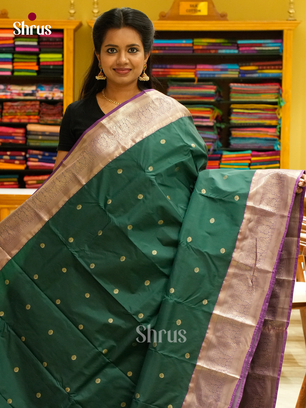 Kanchipuram-halfpure Saree - EH19066