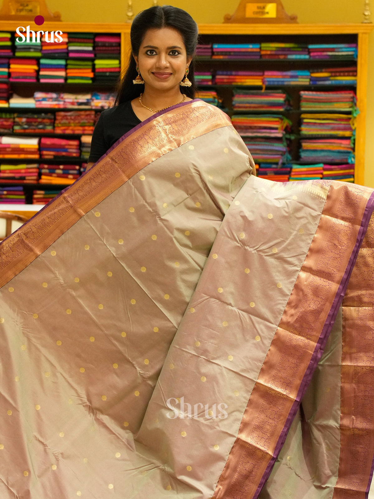 Kanchipuram-halfpure Saree - EH19070