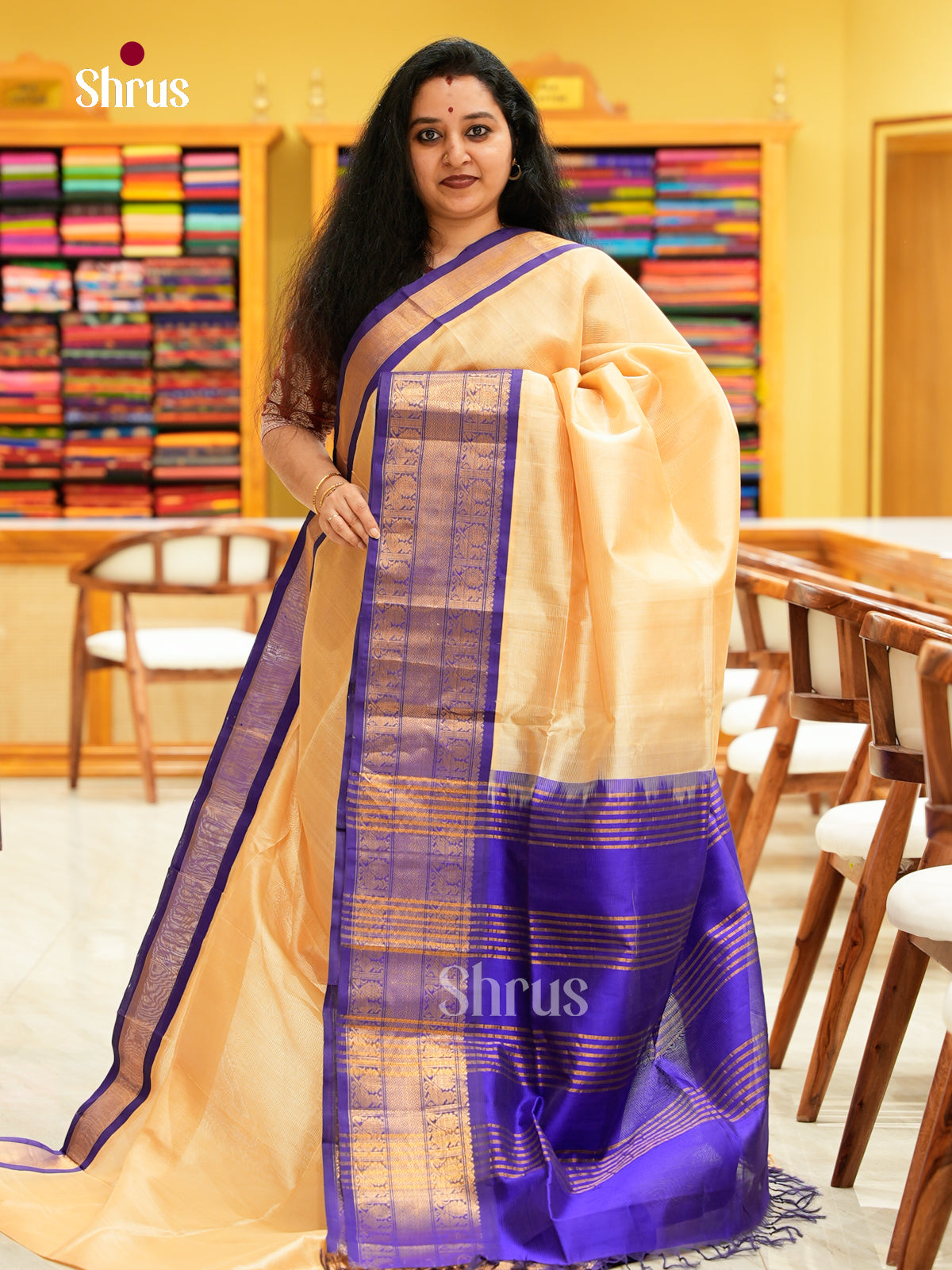 Silk Cotton Saree - EH20001