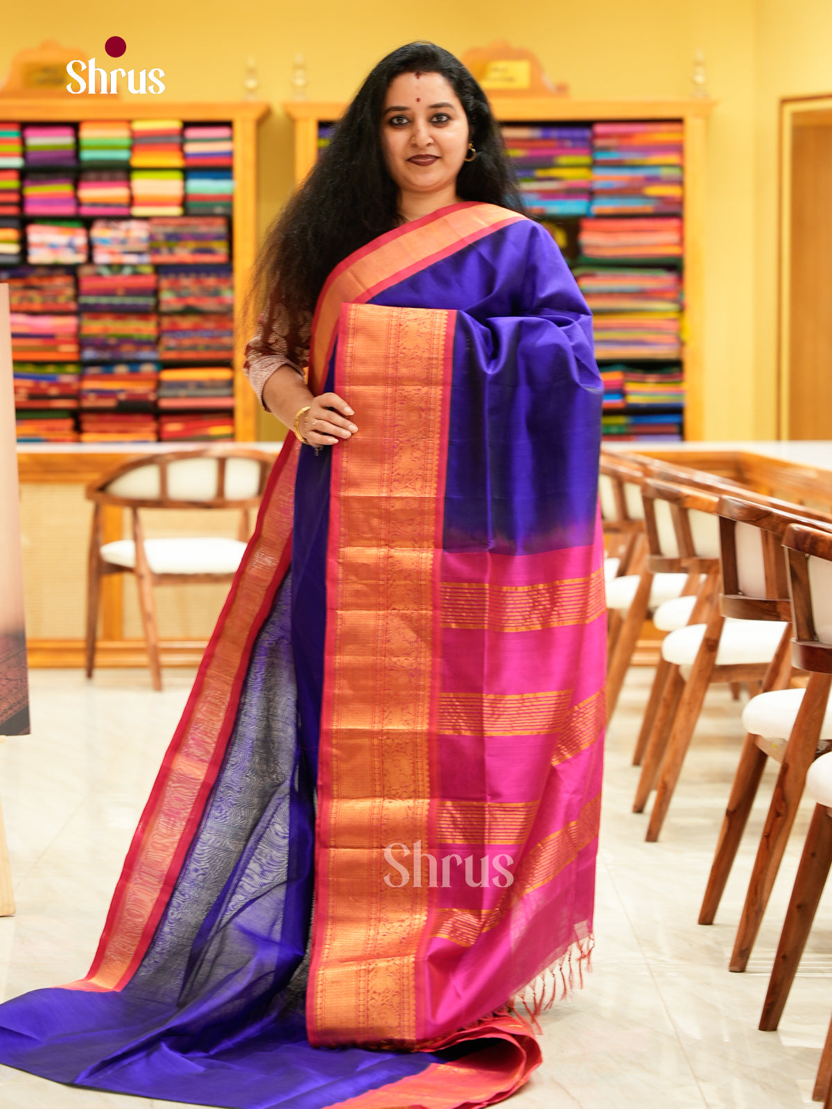 Silk Cotton Saree - EH20007