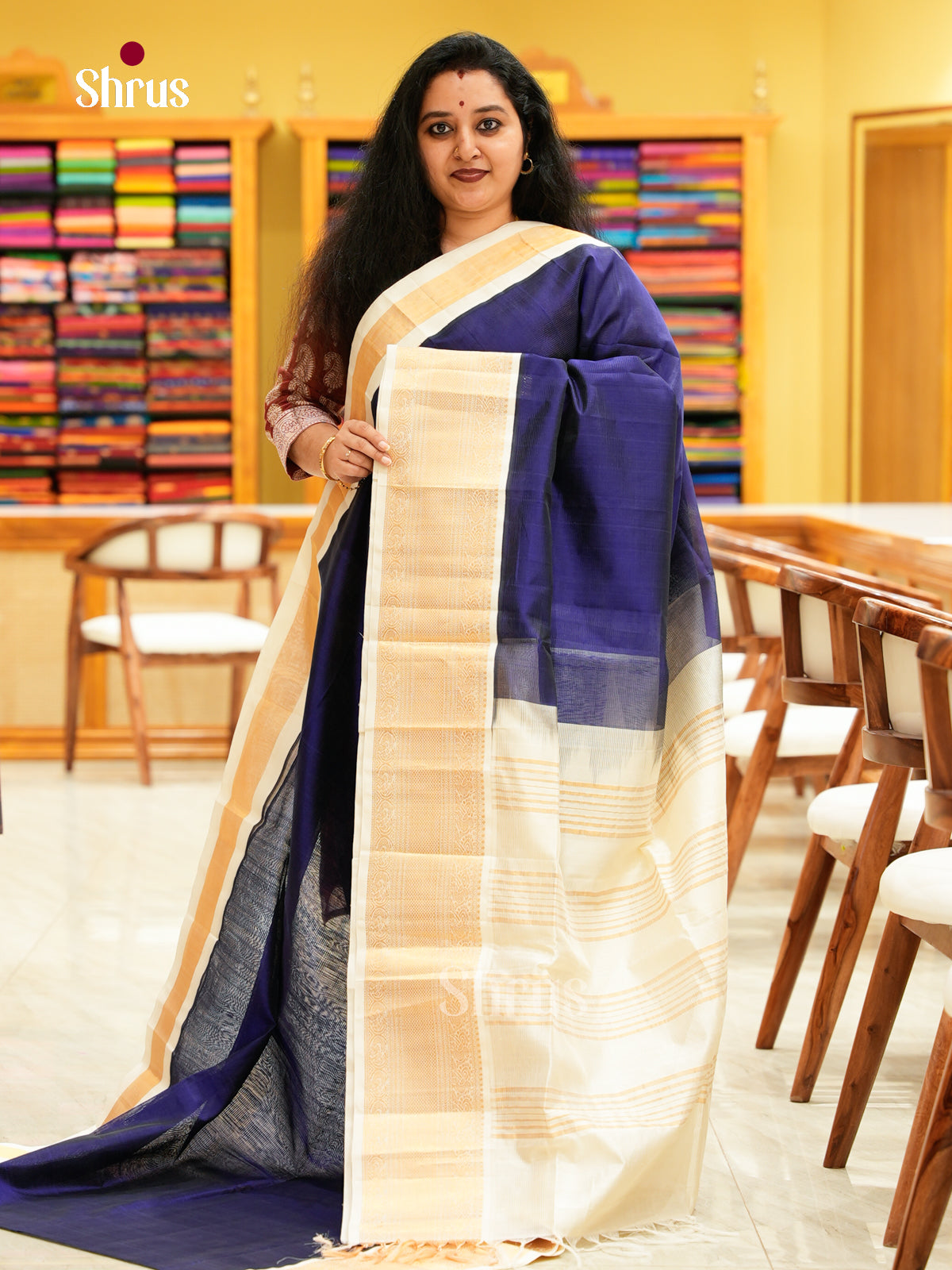 Silk Cotton Saree - EH20015
