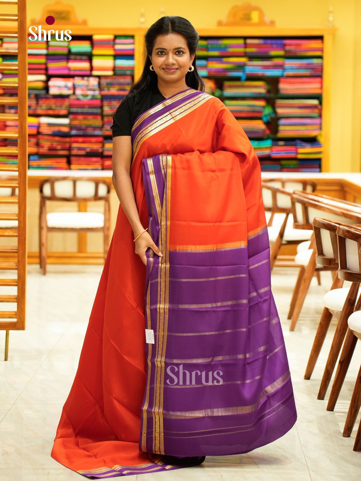 Mysore Silk Saree - EH24122