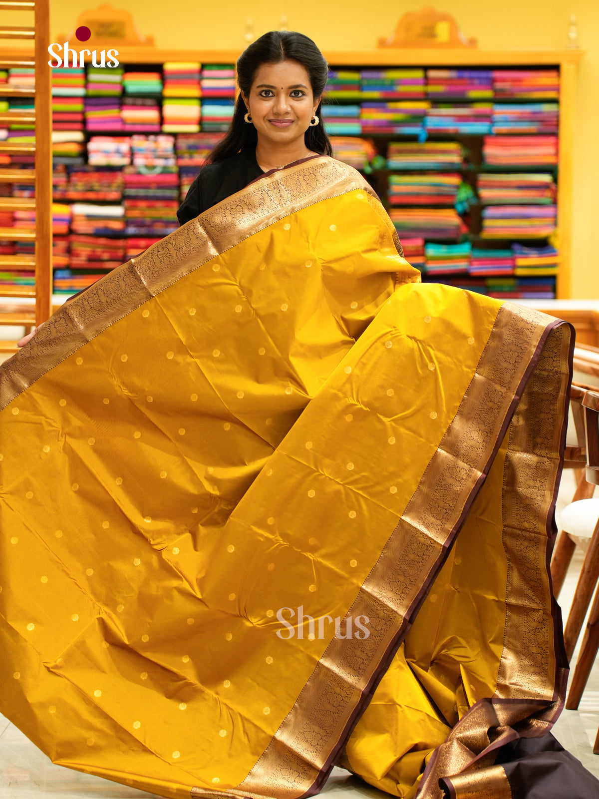 Kanchipuram halfpure Saree - EH25001