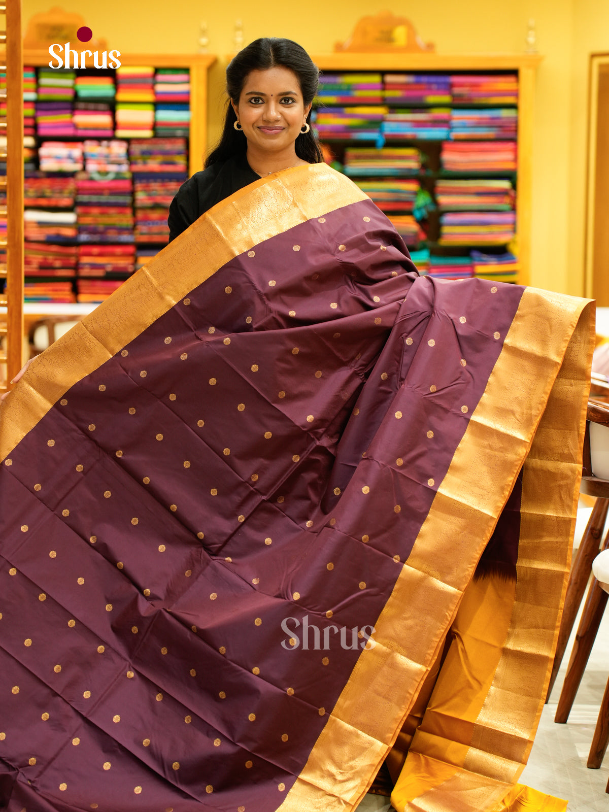 Kanchipuram halfpure Saree - EH25032
