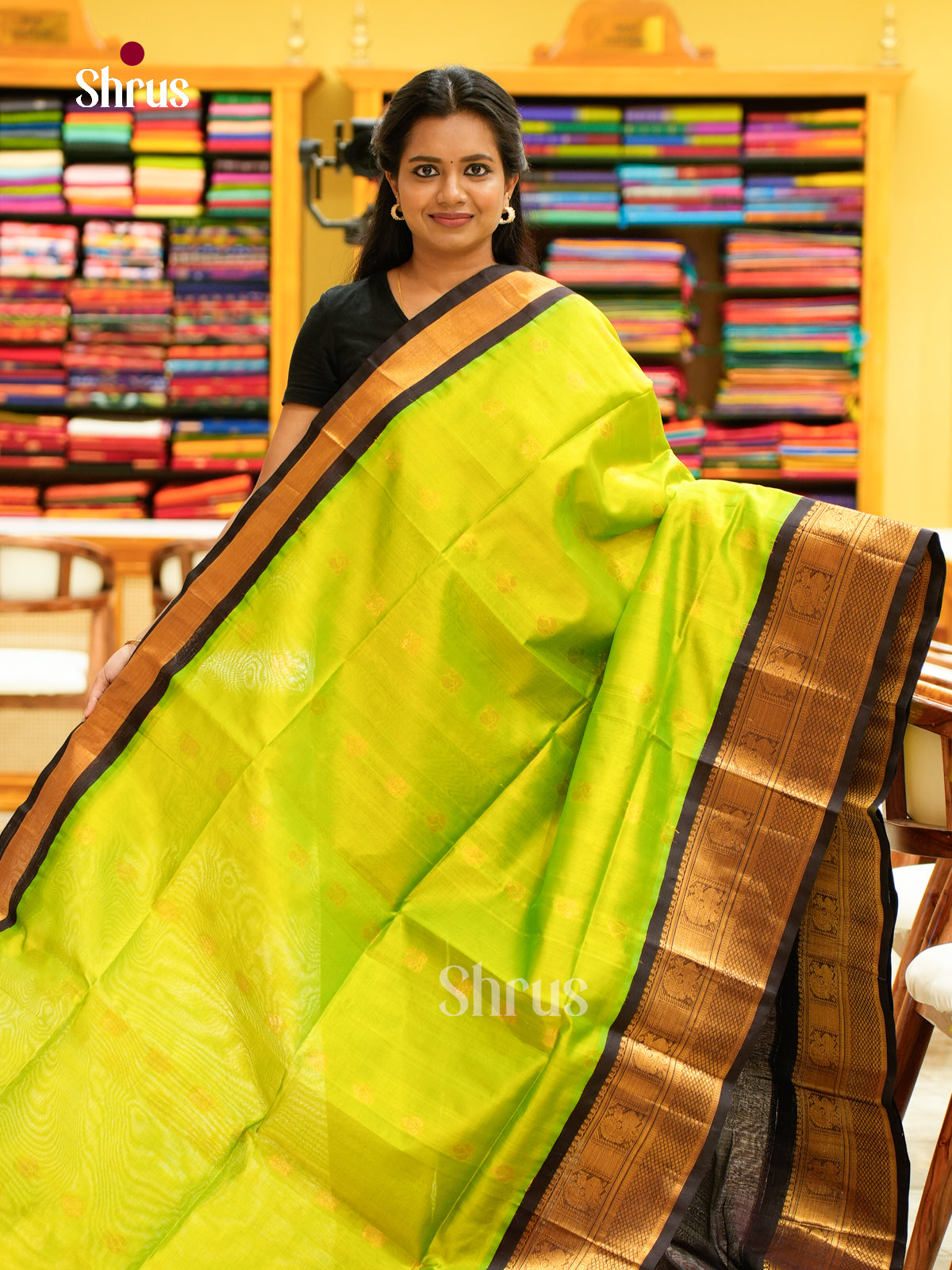 Silk Cotton Saree - EH28003