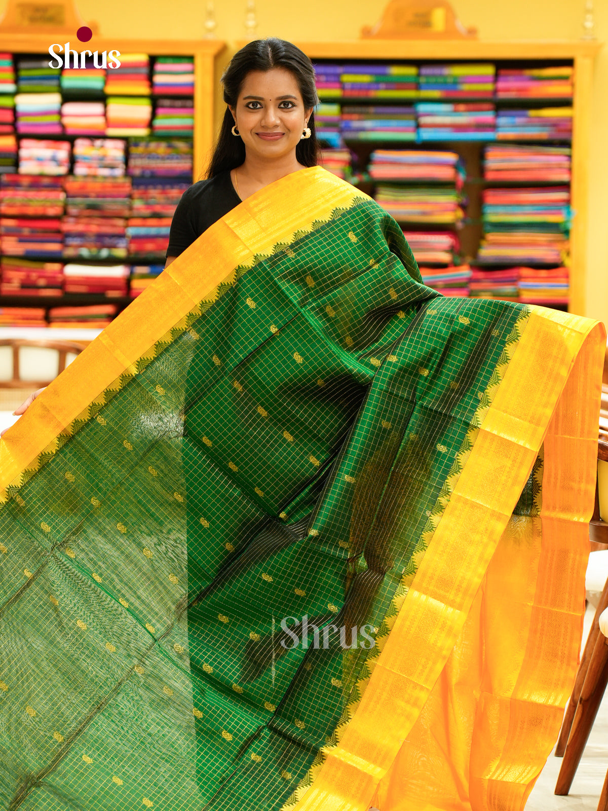 Silk Cotton Saree - EH28004