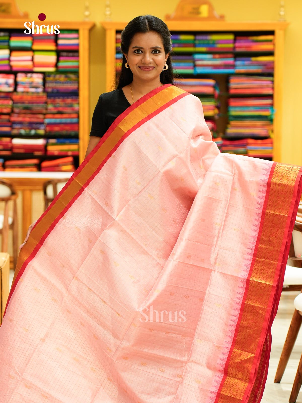 Silk Cotton Saree - EH28006
