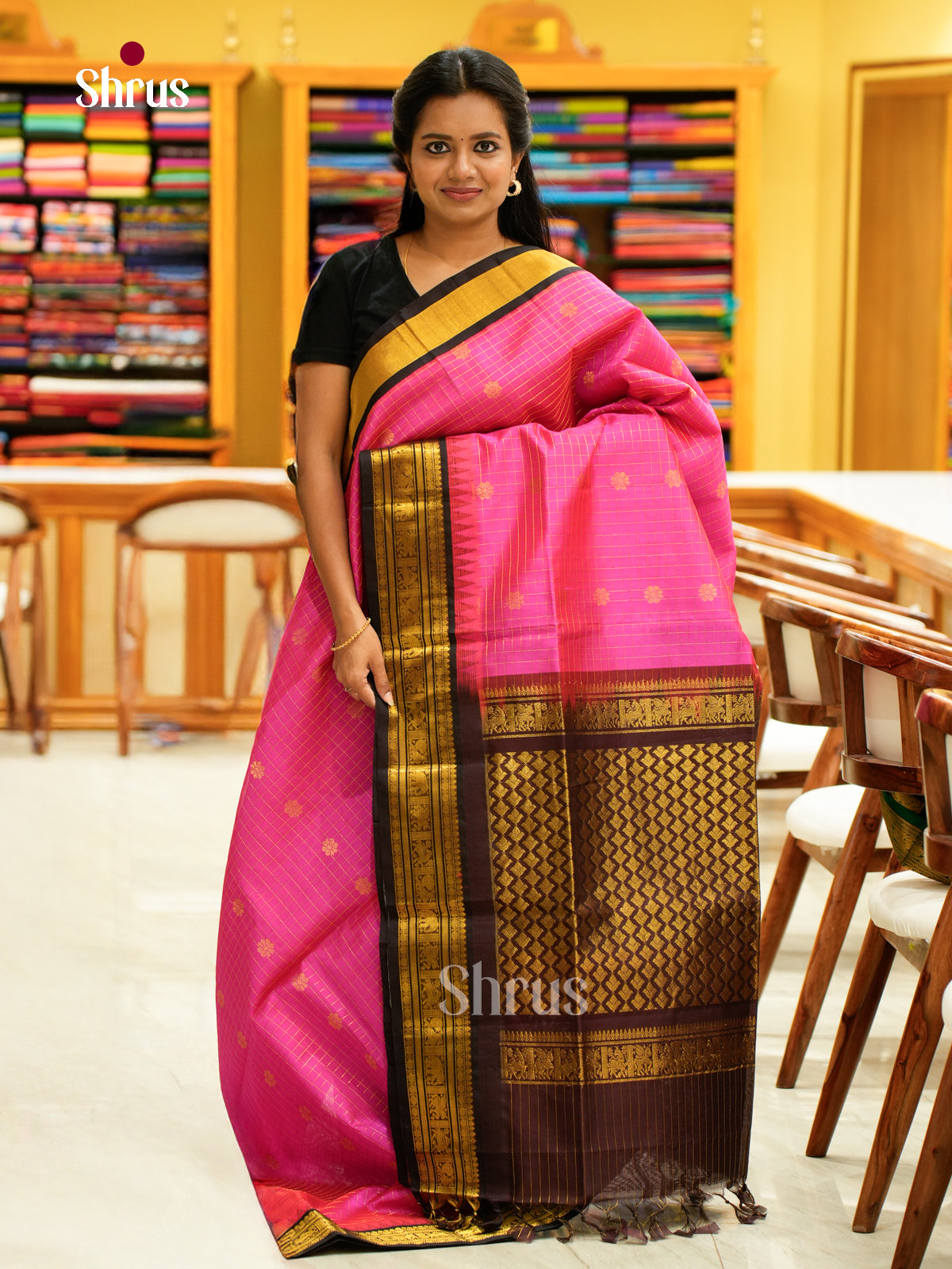 Silk Cotton Saree - EH28015