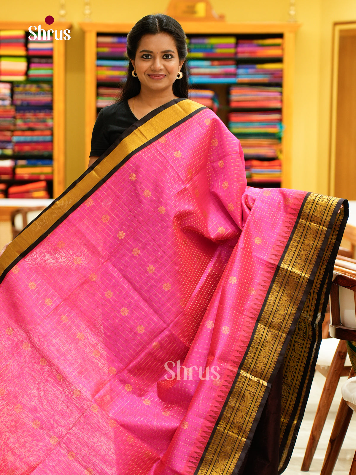 Silk Cotton Saree - EH28015