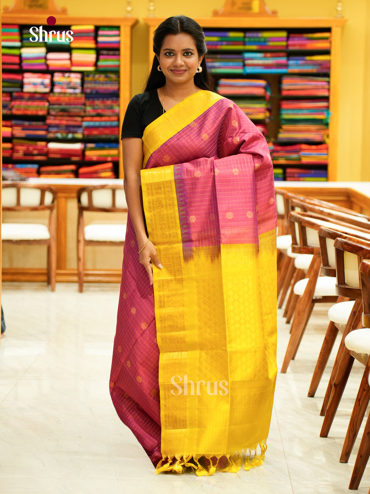 Silk Cotton Saree - EH28019