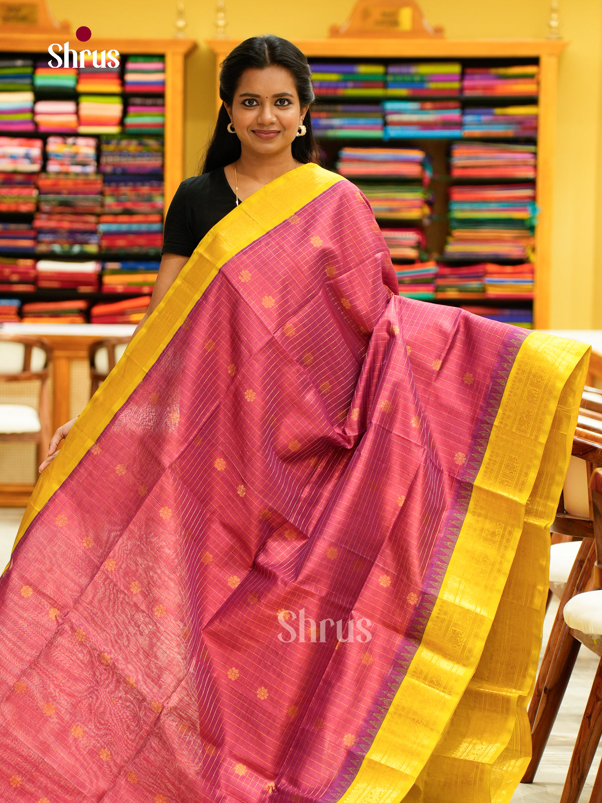 Silk Cotton Saree - EH28019