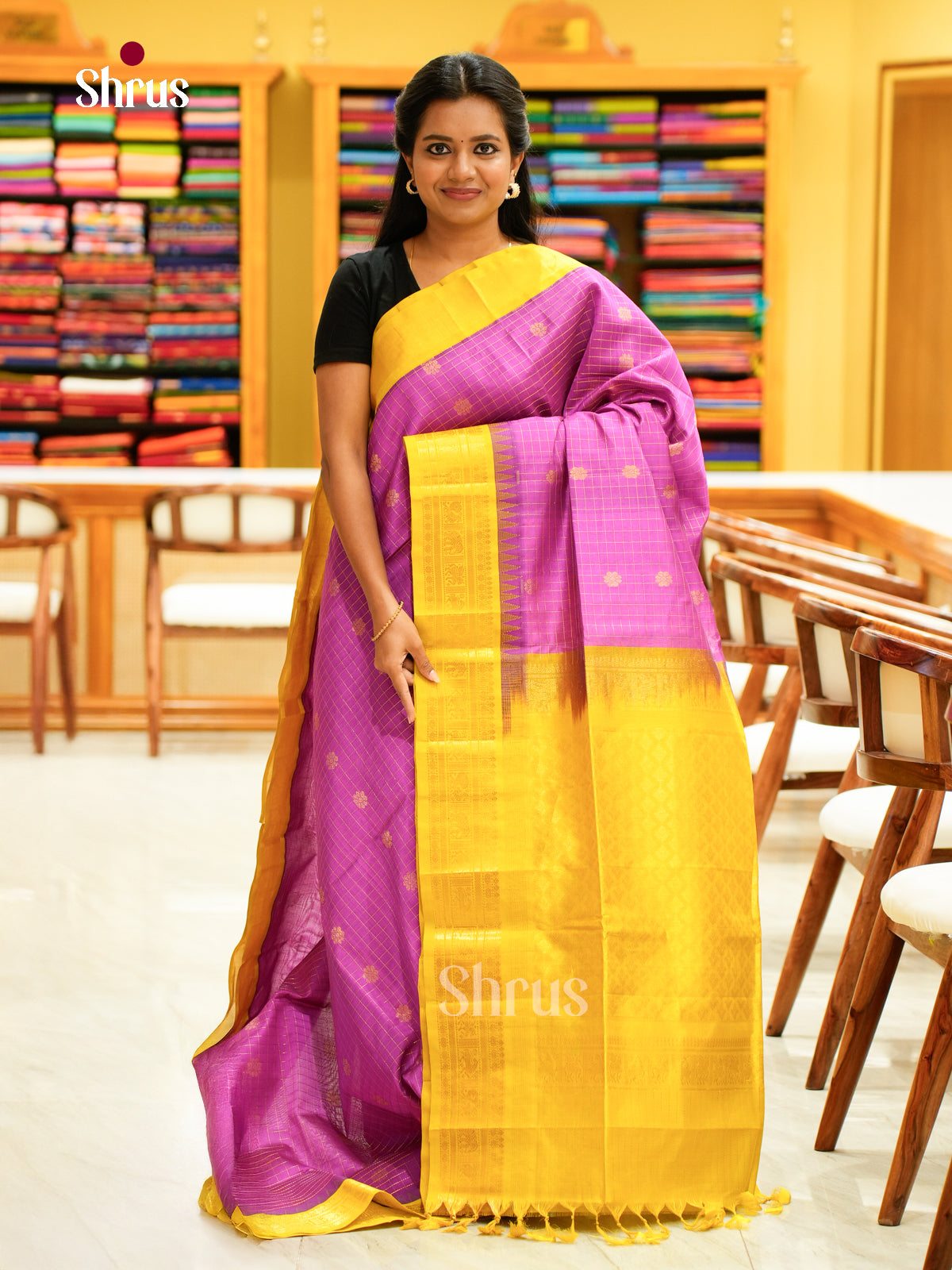 Silk Cotton Saree - EH28021