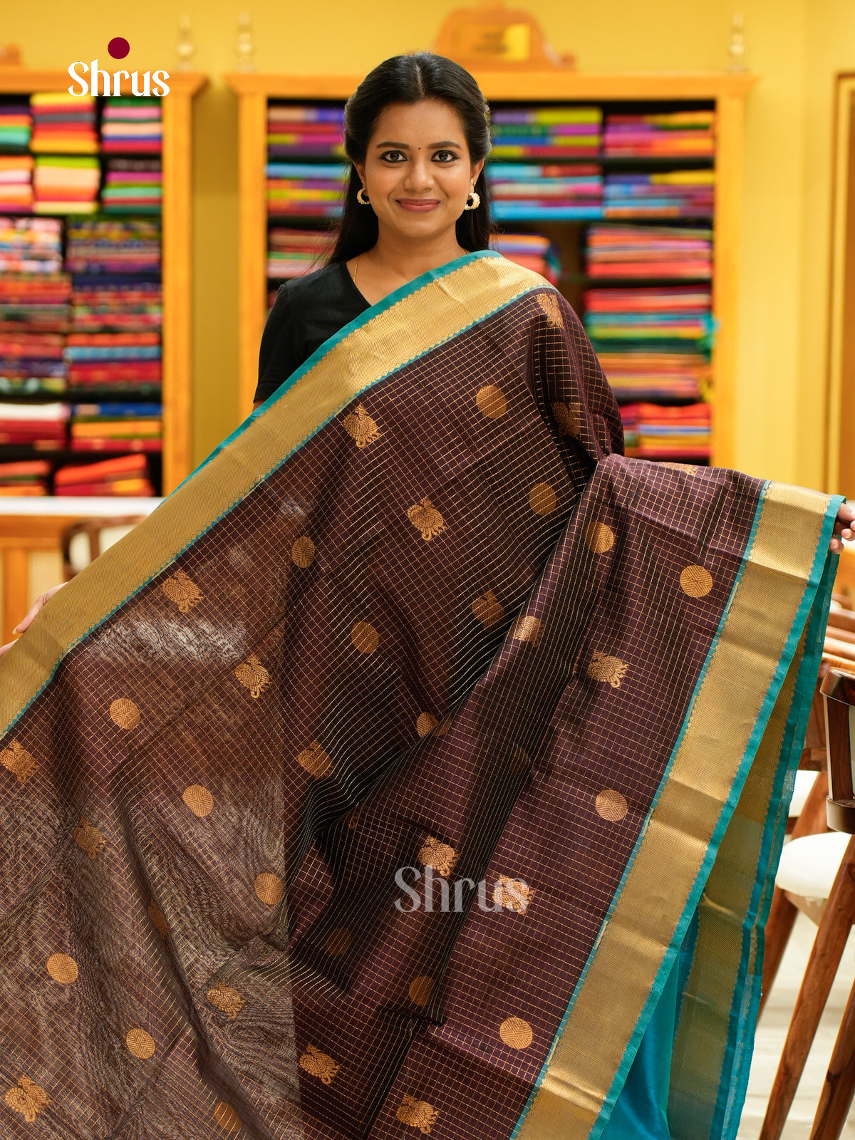 Silk Cotton Saree - EH28022