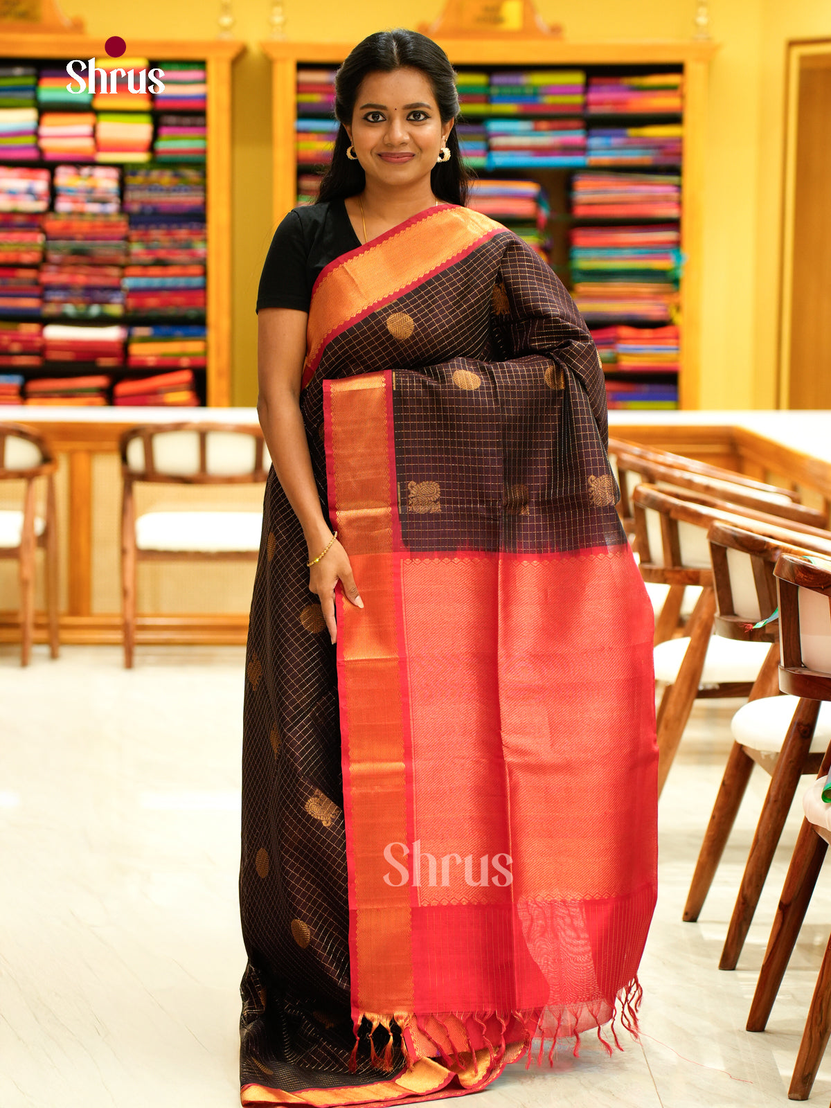 Silk Cotton Saree - EH28024