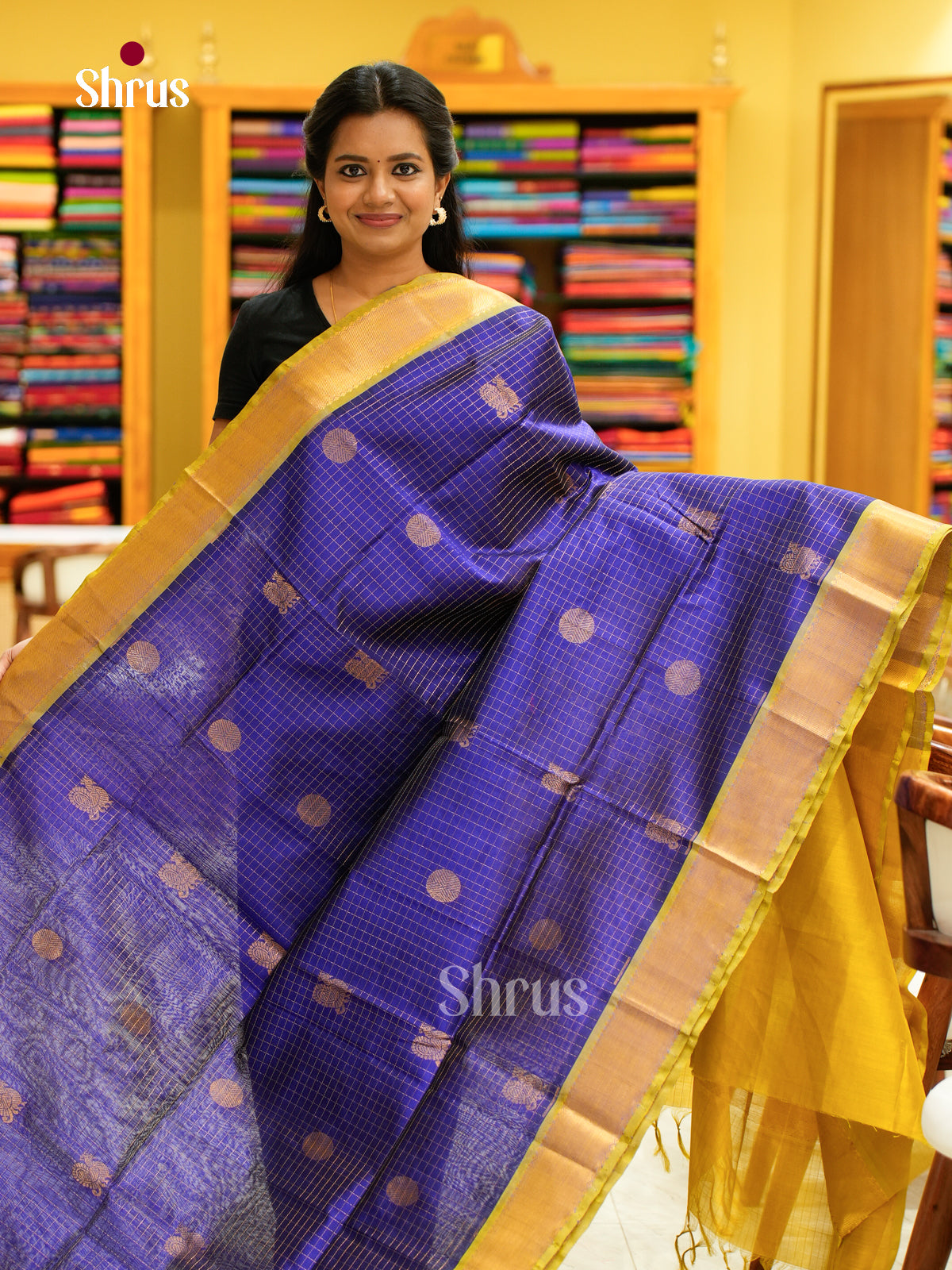 Silk Cotton Saree - EH28026