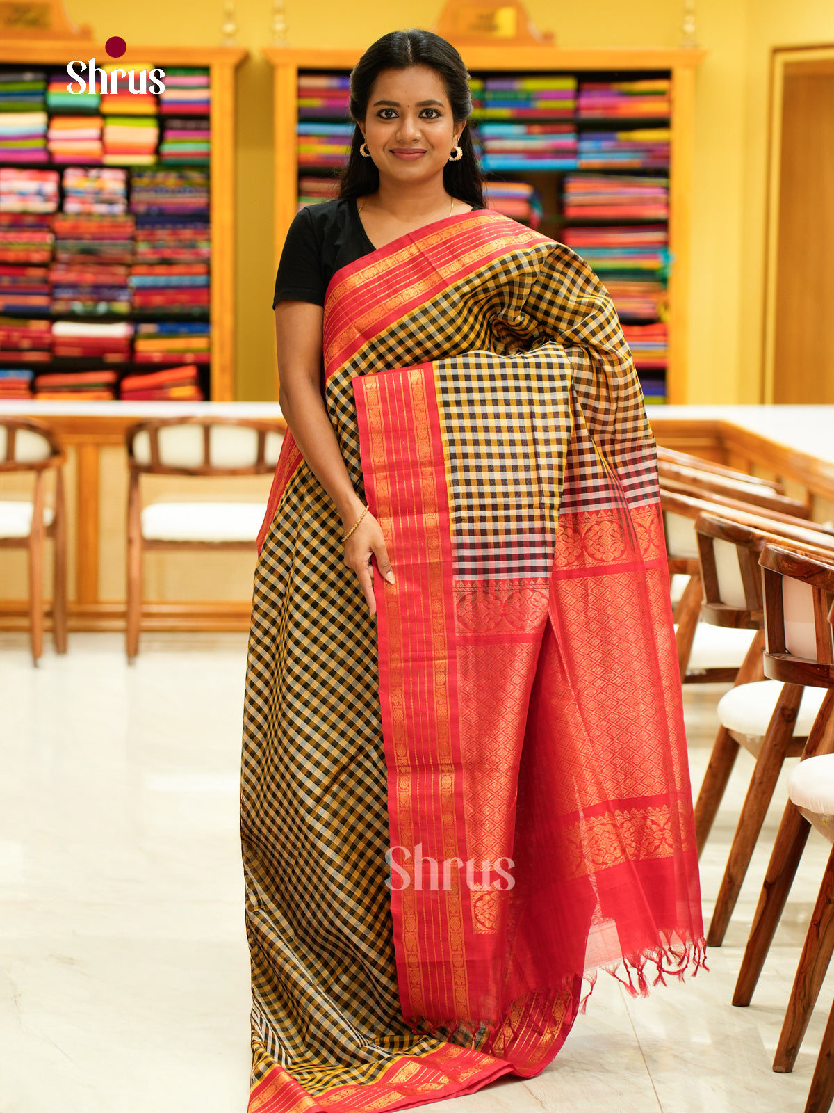 Silk Cotton Saree - EH28029