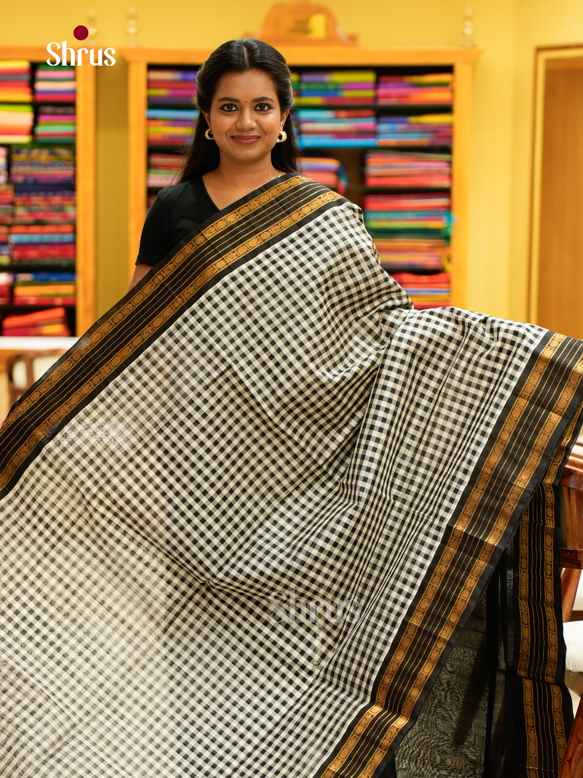 Silk Cotton Saree - EH28030